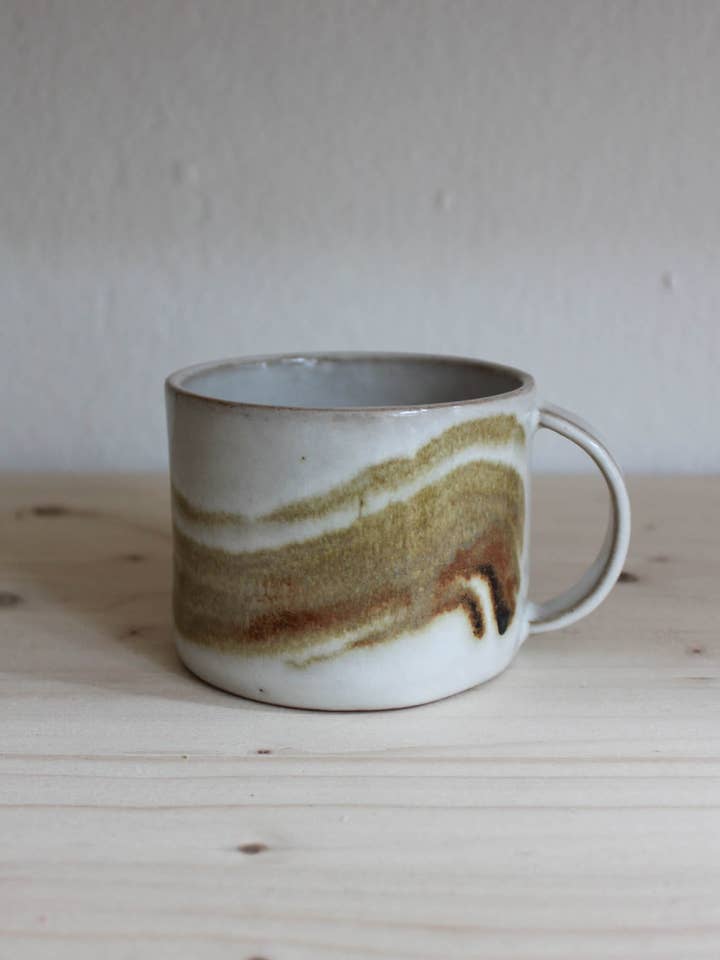 Große Tasse aus Edelmetallen, Bernstein für den Großhandel von PINCH&COIL