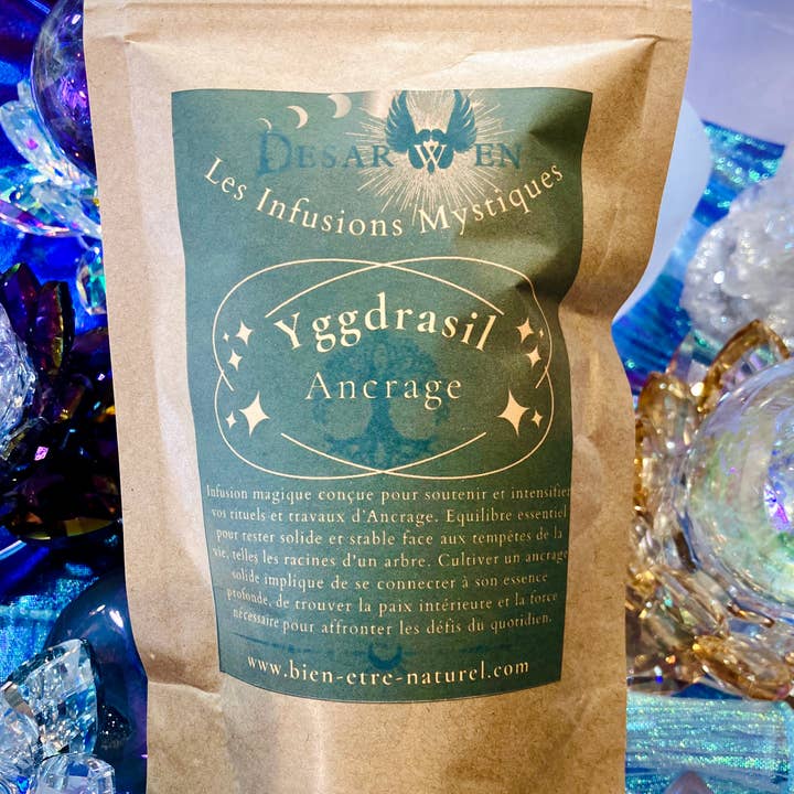 Desarwen - Wholesale Health/Detox Tea - Esoteric witch green magic anchoring ritual tea