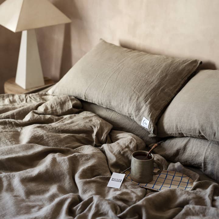 Maison Masarin - Wholesale Duvet cover - French washed linen duvet cover - spring summer collection16