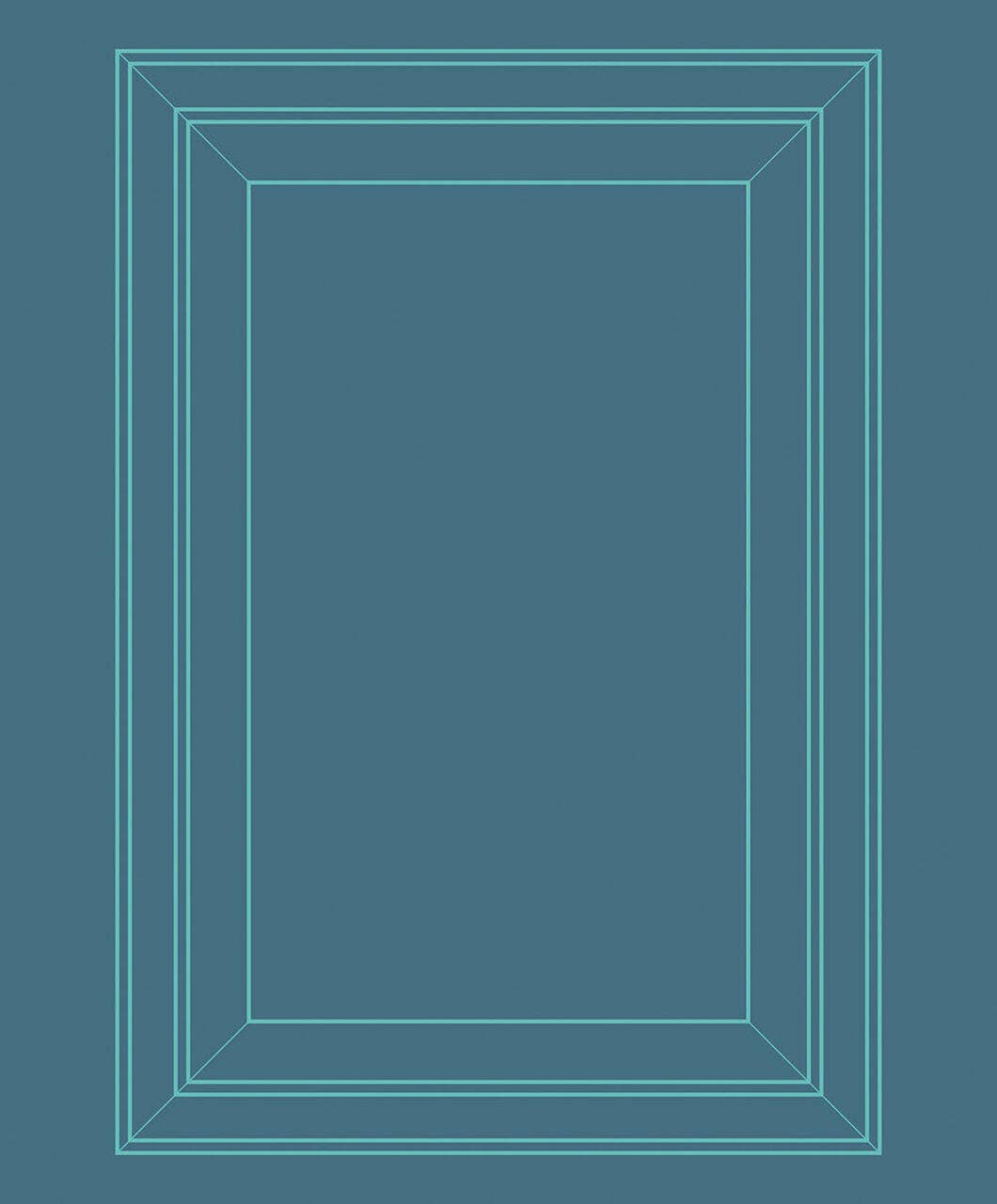 Mineheart – wholesale Wallpaper – Petroleum & Aquamarine Panel Outline Wallpaper0