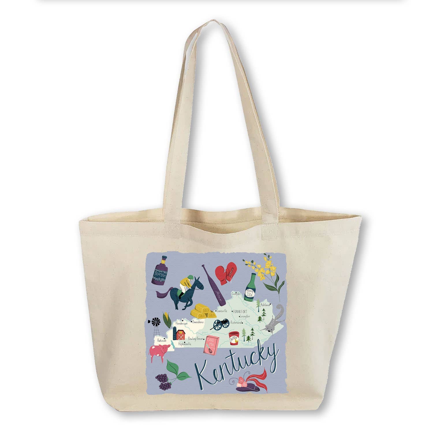 Works of Heart - Wholesale Tote Bag - Unisex - Home State Home: Canvas Totebag14