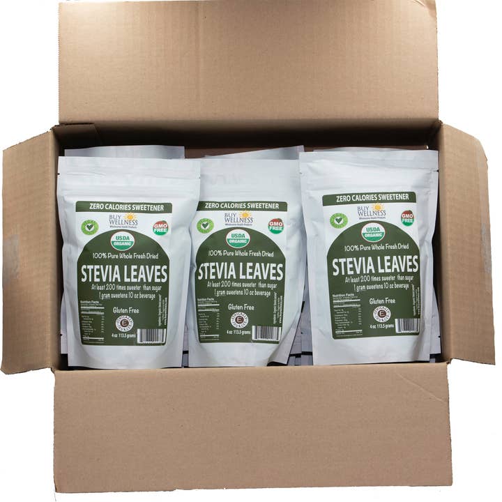 Buy Wellness - Wholesale Sugar/Sweetener - Organic Stevia Dry Whole Sweet Leaf Grade A Sugar Substitute3