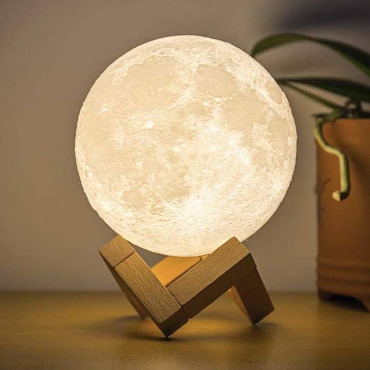 3D-printet månelampe for engroshandel hos XstoreDecor