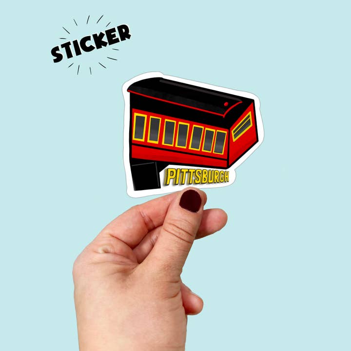 Adesivo de inclinação de Pittsburgh de vinil impermeável por atacado de Songbird Artistry