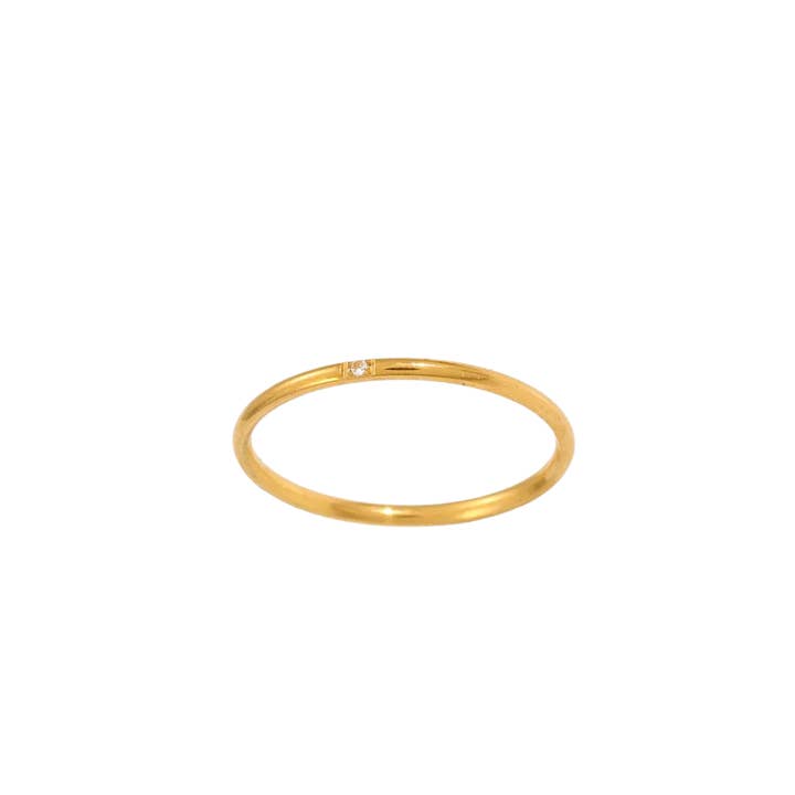 Ring tiny diamond for wholesale by Rosies