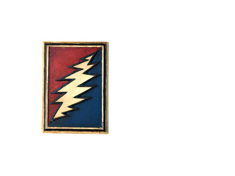 Gypsy Rose - Wholesale Wall Accent - Classic Grateful Dead Bolt Hand Carved and Wall Hanging0