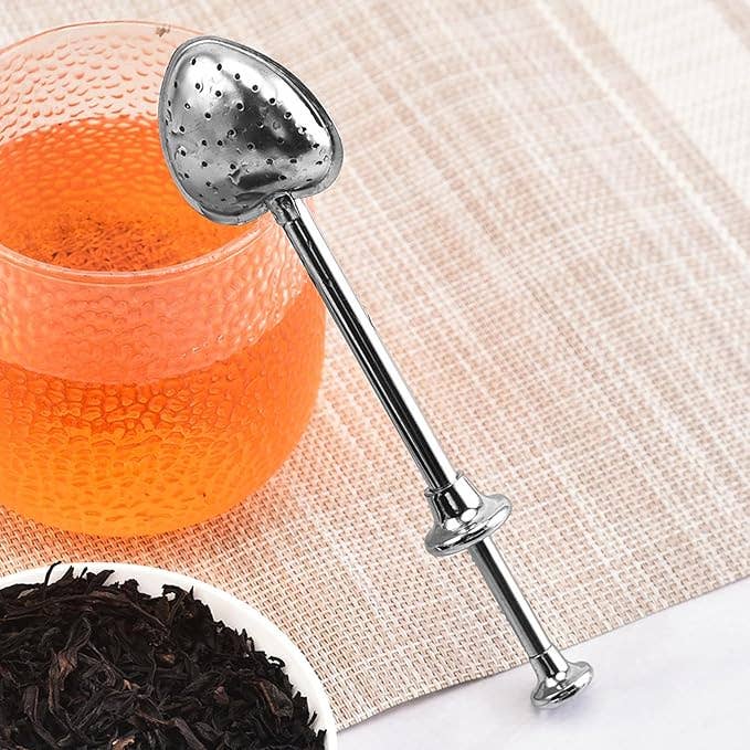 Magnifique Hearts - Wholesale Tea strainer/infuser - Heart-Shaped Tea Infuser - Stainless Steel 2 colors2