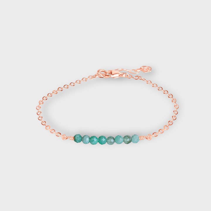 Emerald Bracelet | Moments & Milestones for wholesale by The Always Busy Mama