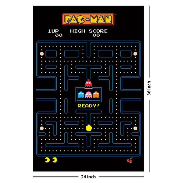 Scorpio Posters - Wholesale Poster - Pac-Man Maze Poster - 24" x 36"