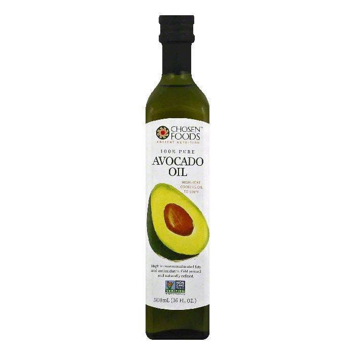 KeHE Distributors, LLC - Vente Huile essentielle - Huile d'avocat 100 % pure Chosen Foods, 473 ml0