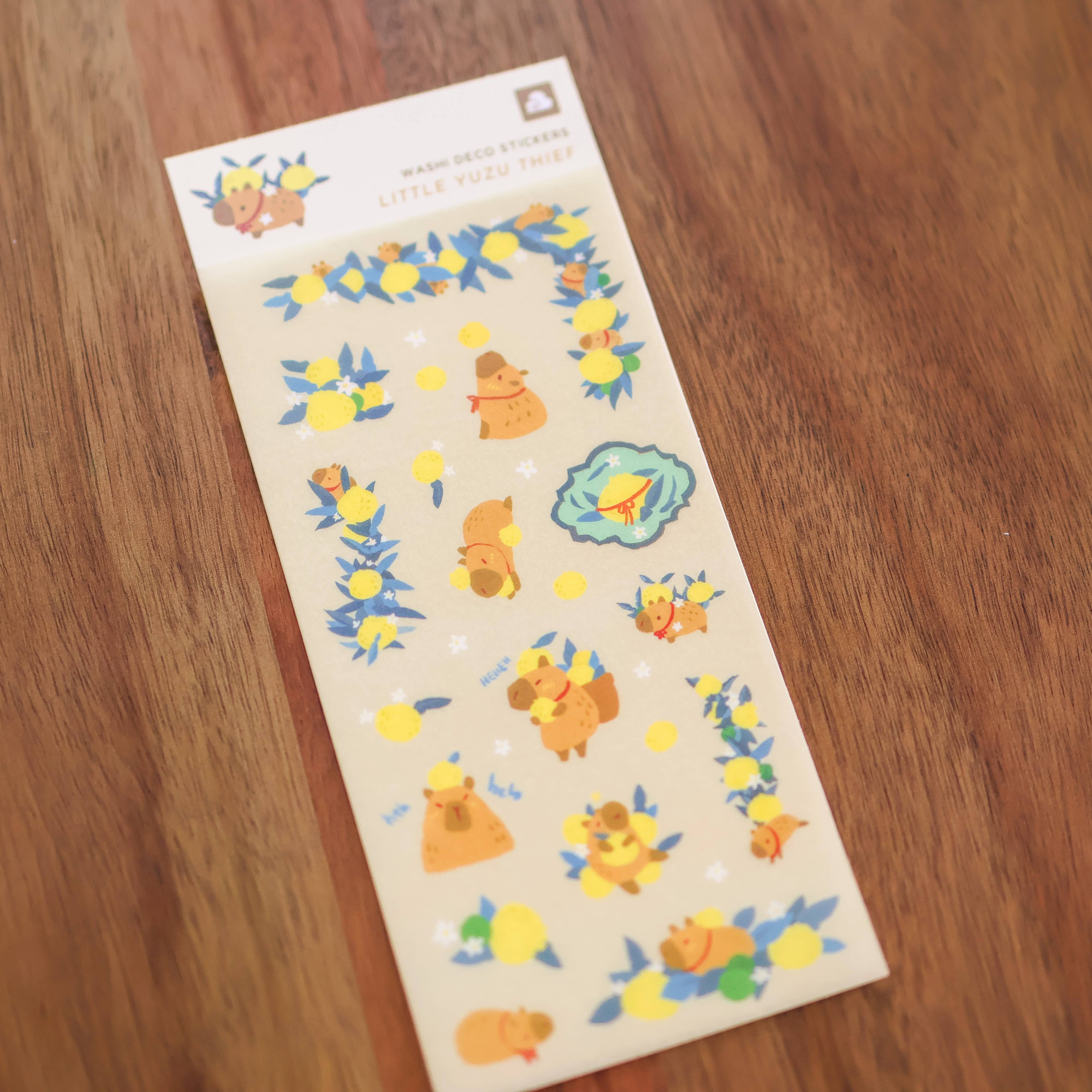 Thousand Skies – wholesale Sticker – Sticker Sheet (Washi) - Little Yuzu Thief 3