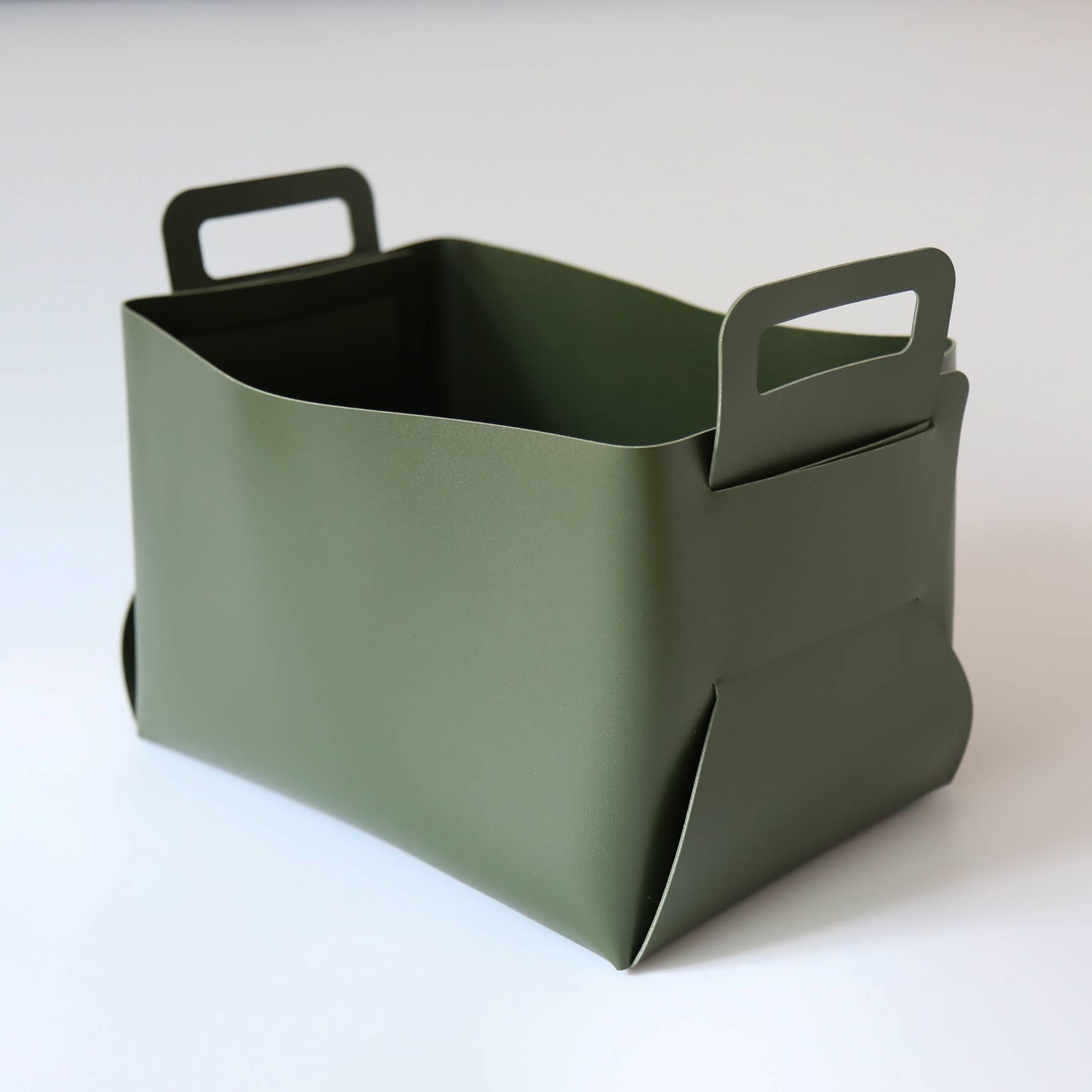 Zora Botanica - Vente Bacs de rangement - Boîte cadeau grand panier de rangement en cuir vegan2