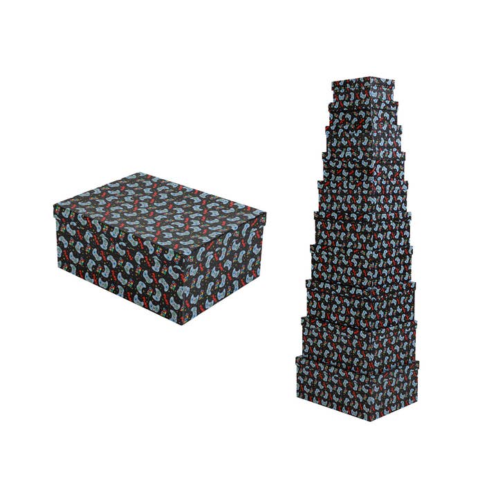 I-Total, I-Drink - Wholesale Stacking Game - Let'S Play Matrioska Boxes Set 10 Pcs