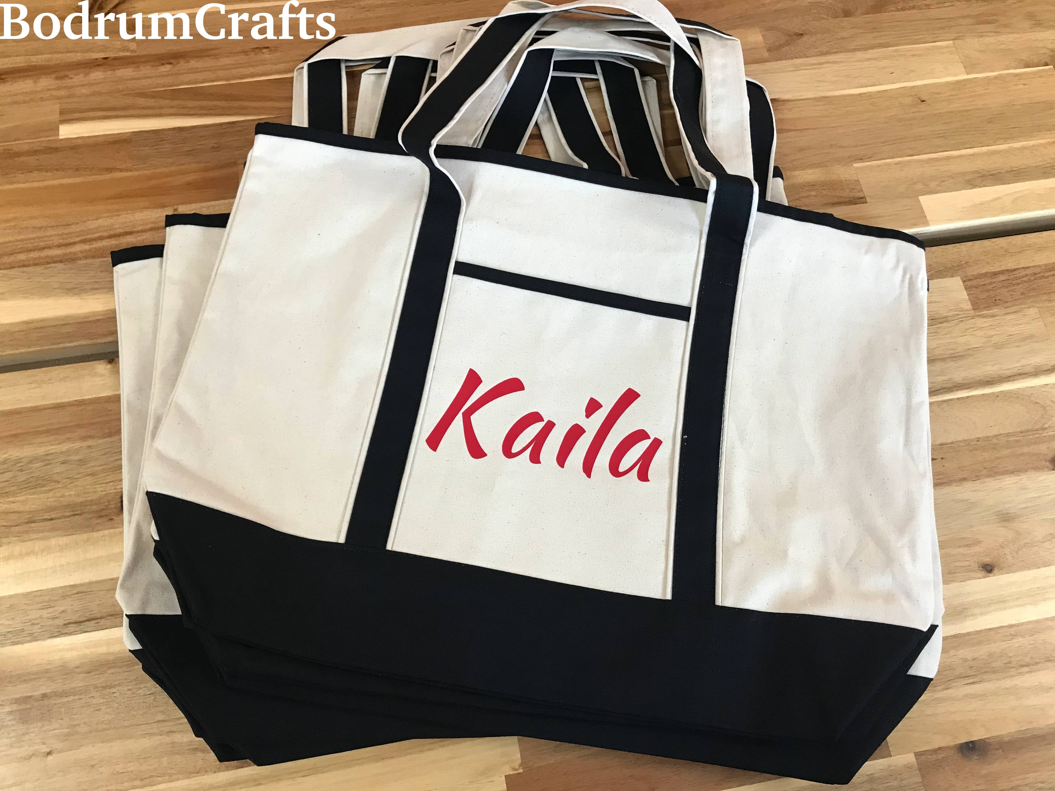 BodrumCrafts - Wholesale Tote Bag - Women's - Everyday Essential Canvas Tote Bag with Logo4