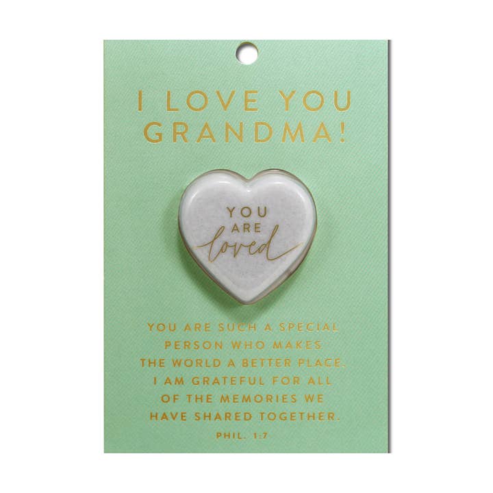 LCP Herzstein-Karte Ich liebe dich, Oma für den Großhandel von Cottage Garden