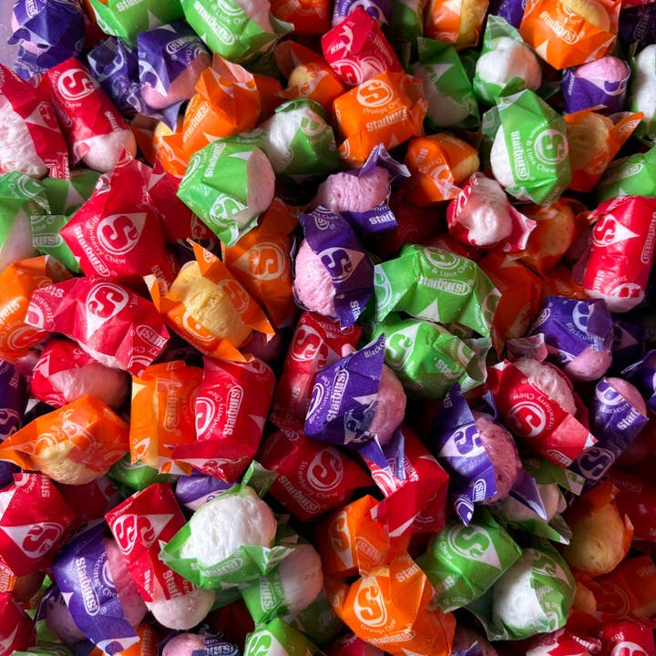 Freeze Dried Sweets - Wholesale Hard Candy - Original Fruity Square Chews - Freeze Dried Sweets - Vegan,