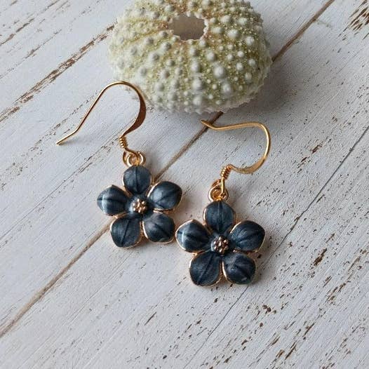 Ocean Drift Jewelry – Großhandel Ohrhänger – Blumenohrringe | Kleine Blumenohrringe mit Emaille1