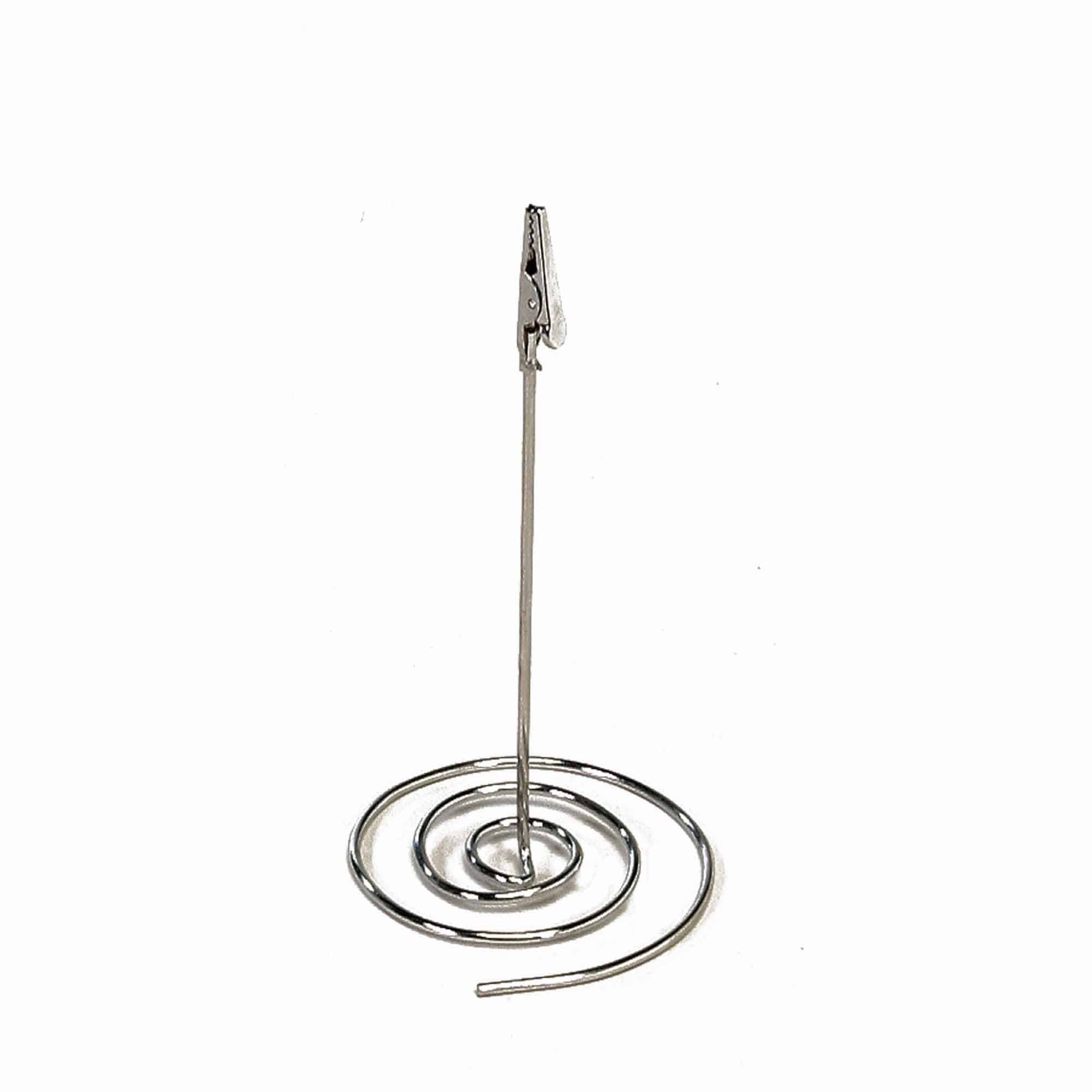 Portofino International Trading, USA - Wholesale Place Card / Place Holder - Metal Wire Place Card Holder 6"0