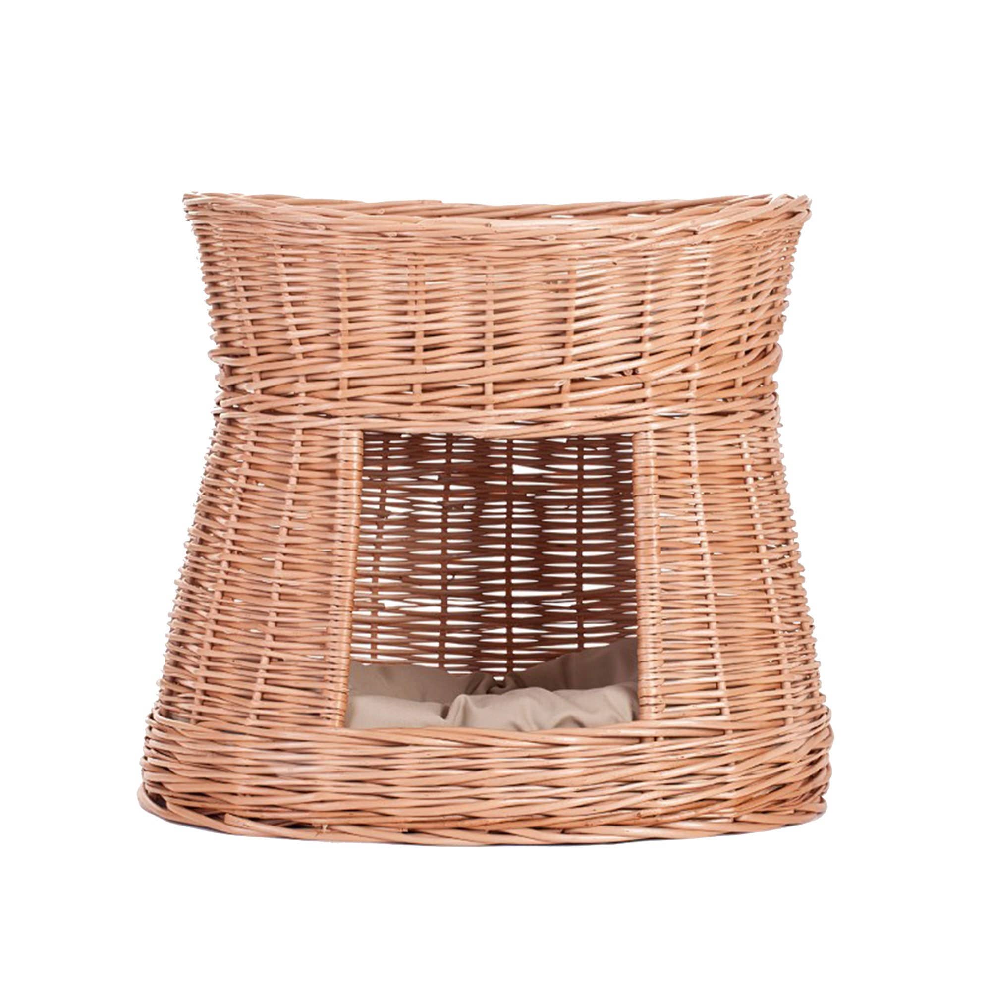The Wicker Stories - Wholesale Pet Bed - Cat/Dog - Wicker Cat House, Cat Basket, Basket For Small Dog6