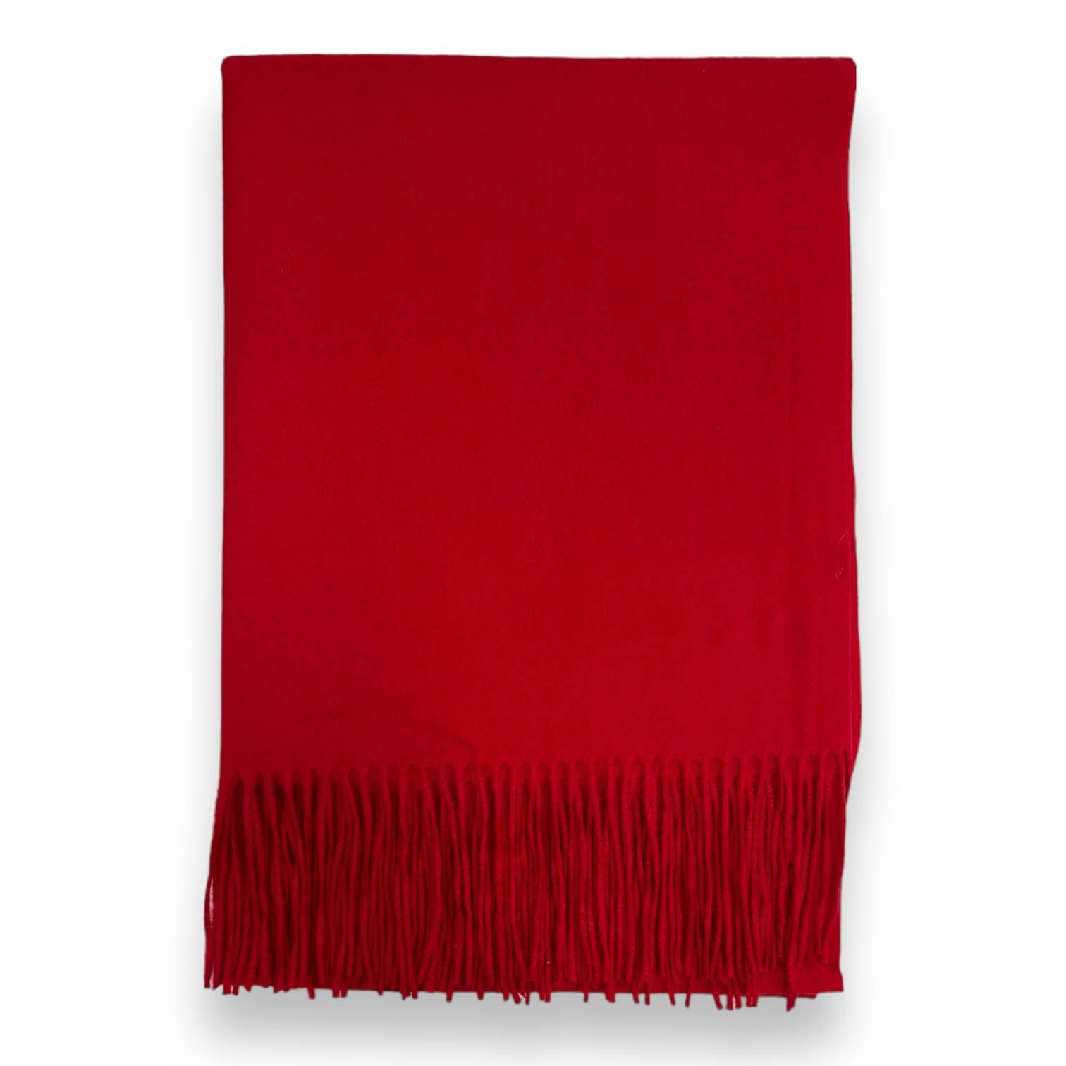 London Scarves - Wholesale Scarf - Women's - Classic Plain wool Blend with Tassels  300 gr + 12