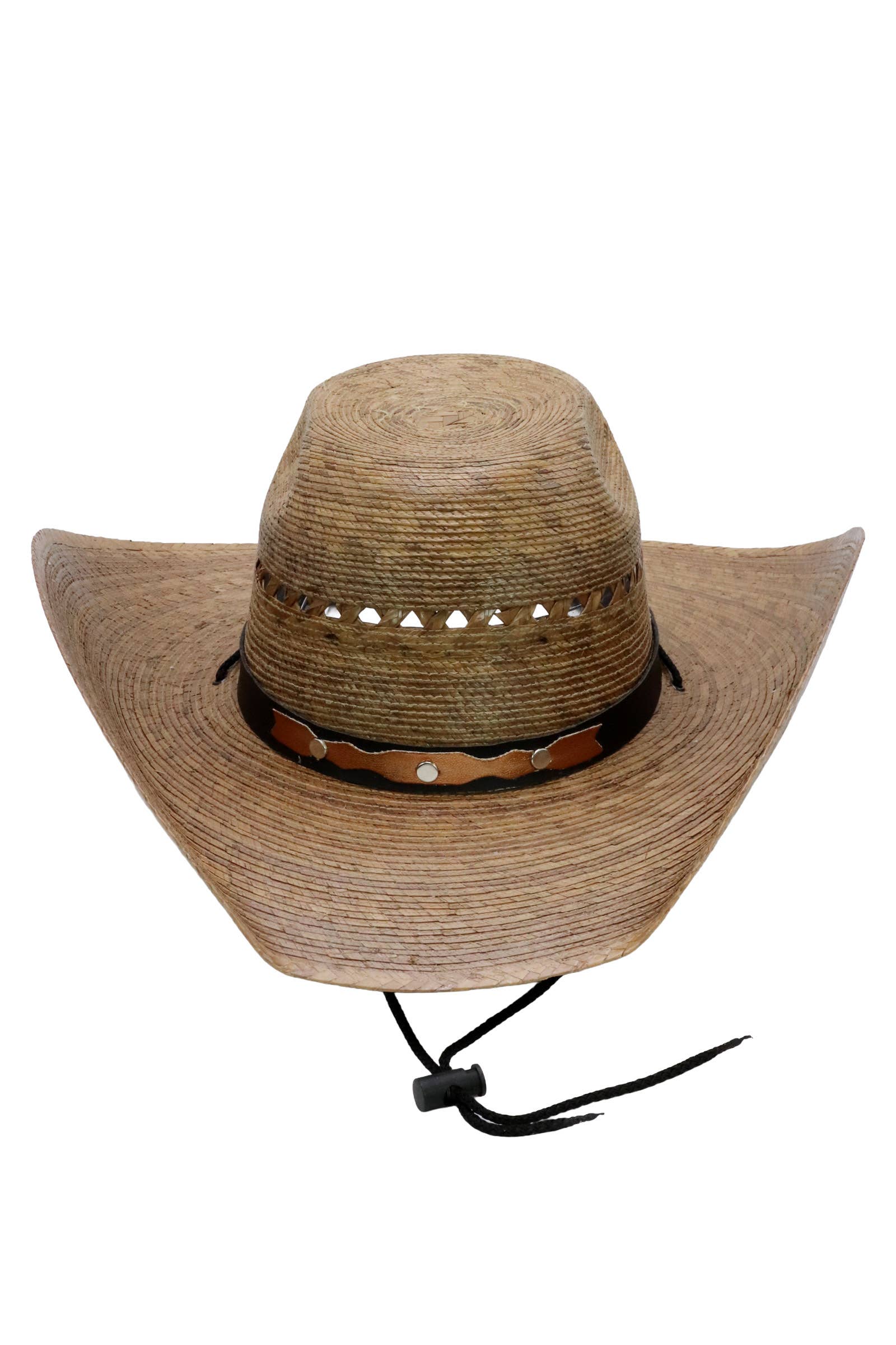 Cap Zone – wholesale Cowboyhatt - Dam – Ventilerad Chl Taco Brätte Palmstrå Cowboyhatt9