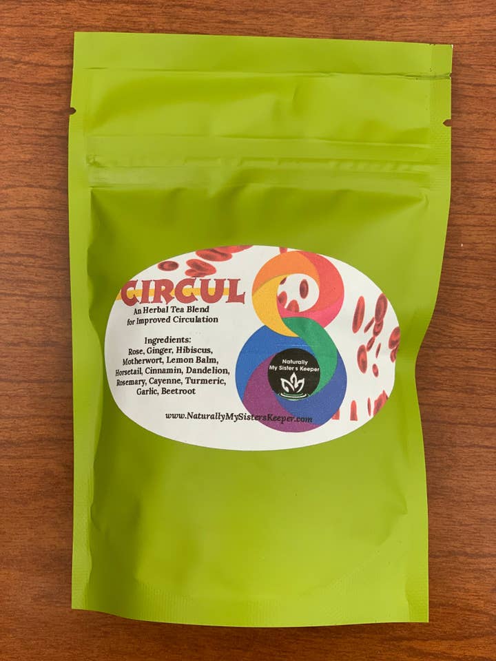 Circul8 (Circulate) Herbal Tea for wholesale by Naturally My Sister’s Keeper