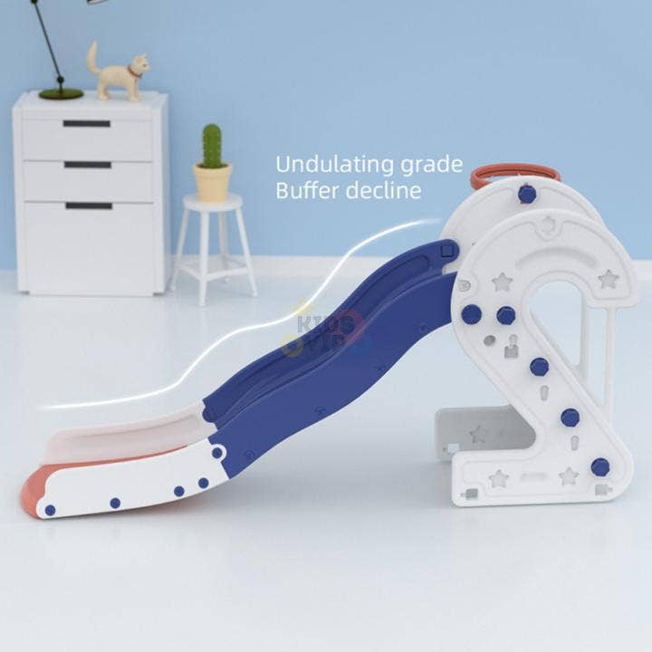 Blanco Tobogán de Números para Niños Interior/Exterior ? Escalones y Aro de Baloncesto de venta al por mayor en Faire5