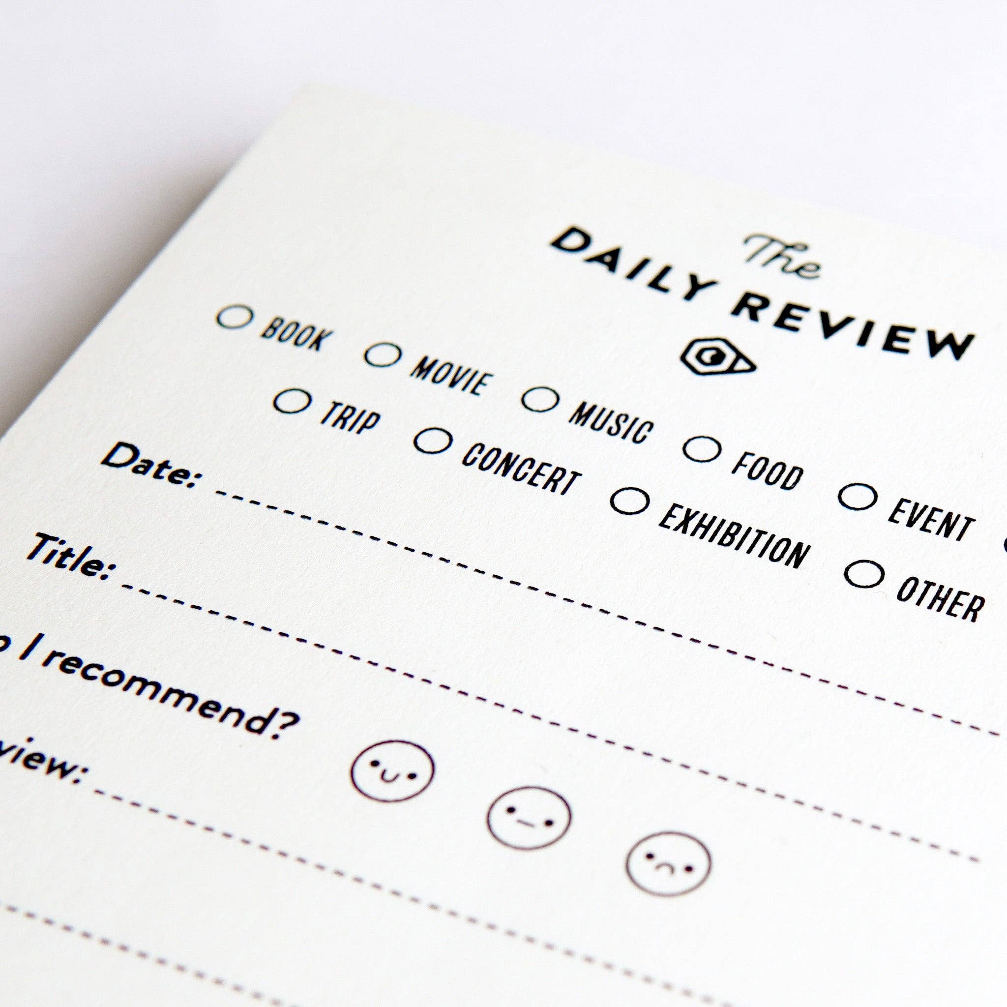 Odd Goose Stationery – wholesale Notepad – The Daily Review Creative Writing Notepad1