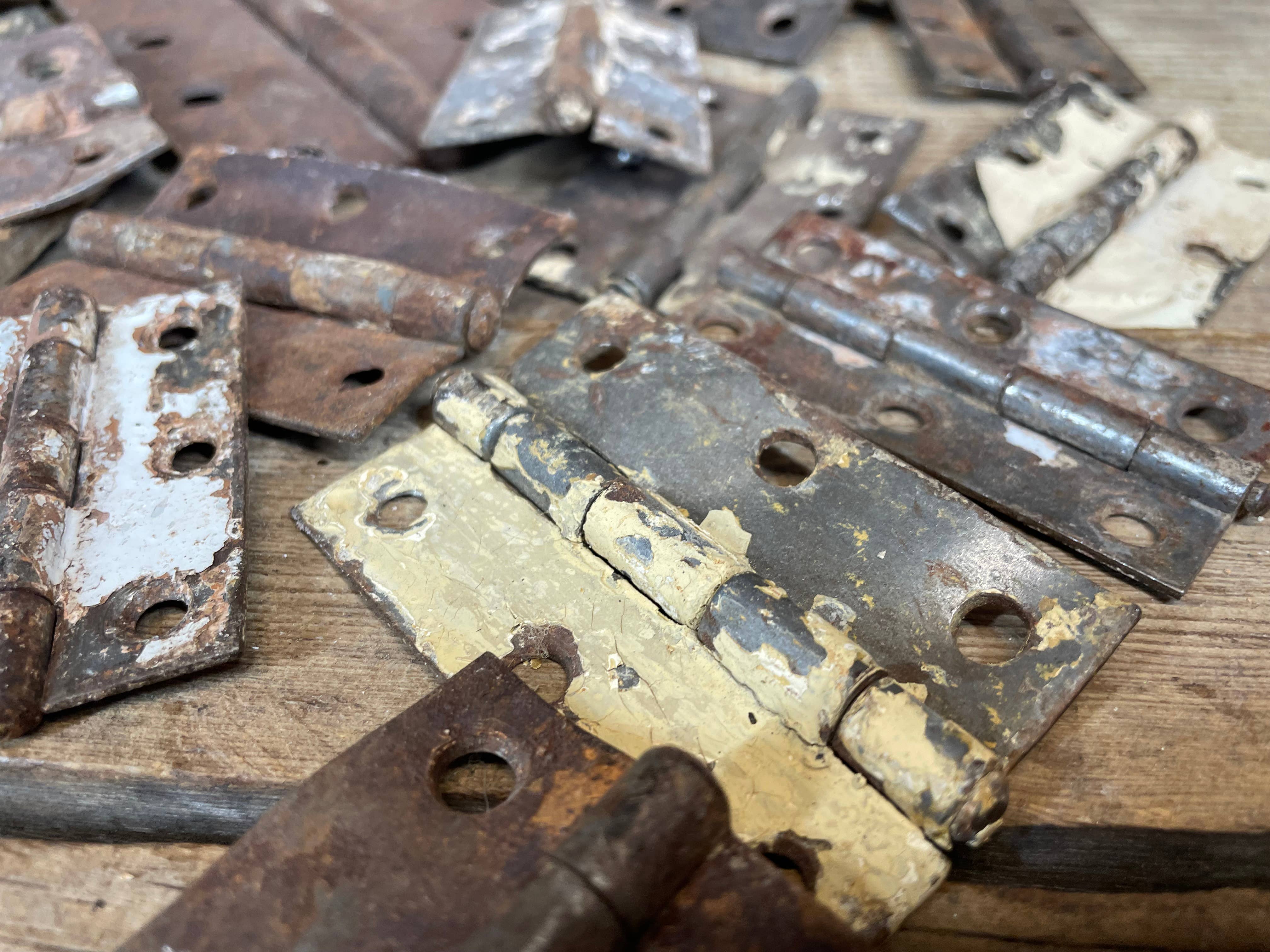 My Amigos Imports - Venta al por mayor Pomos/tiradores - Bisagras de puerta mexicanas antiguas, herrajes para puertas, varios1