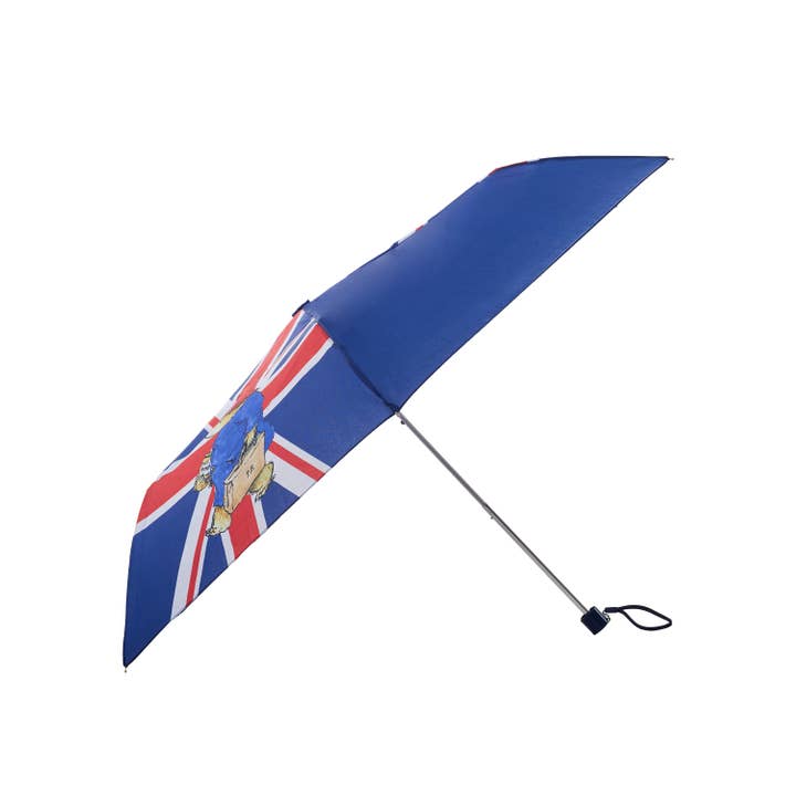 Signare Tapestry - Wholesale Umbrella - Unisex - Union Jack Paddington Bearâ„¢ - Folding Umbrella
