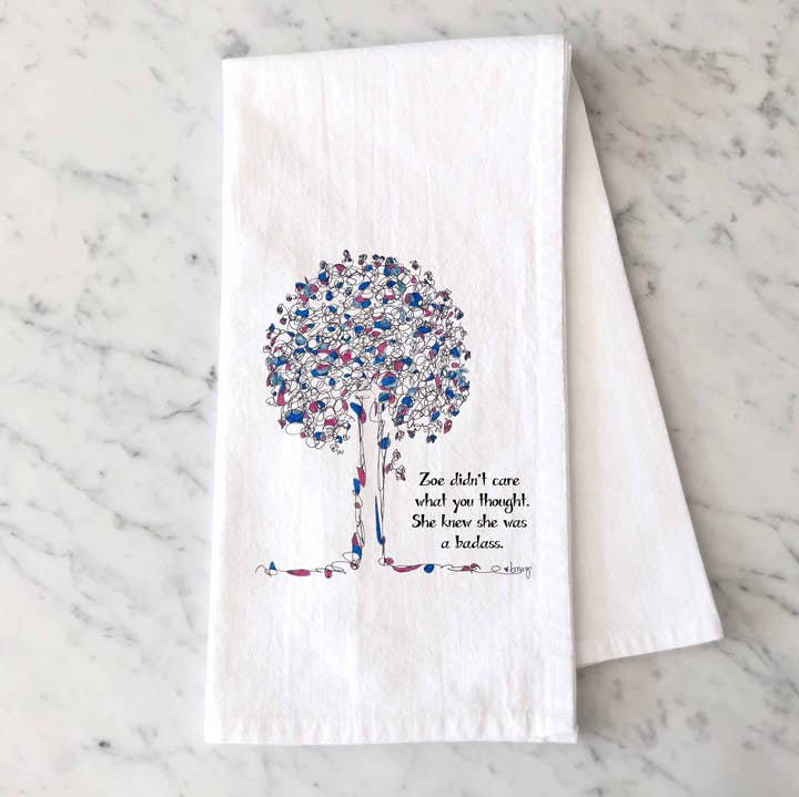 Trees Have Feelings - Wholesale Tea Towel - ZOE | Tea Towel0