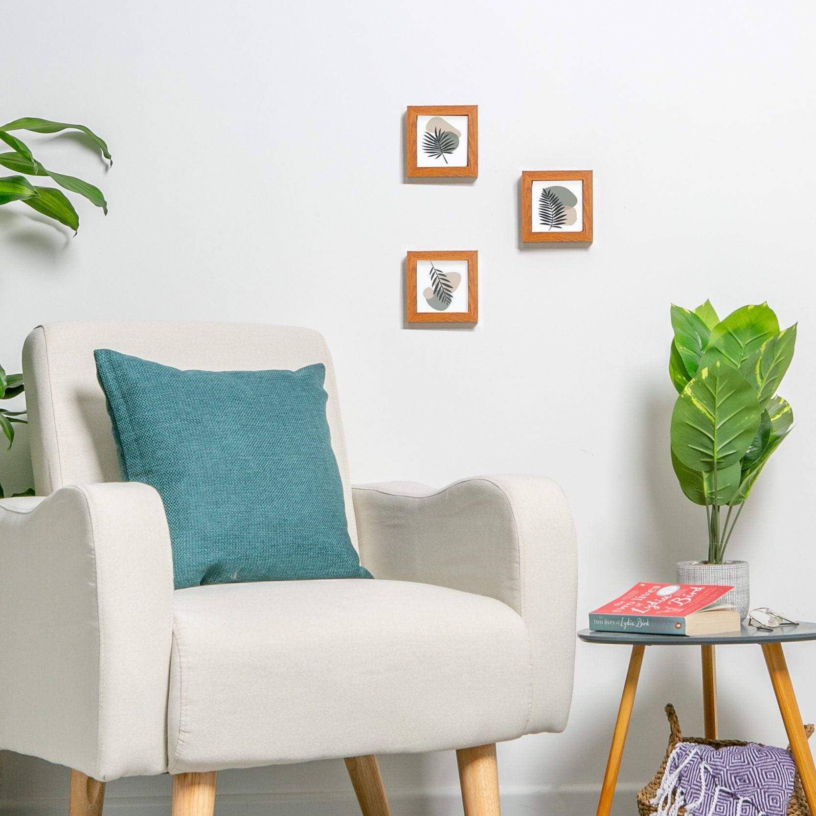 Rinkit Ltd - Wholesale Picture Frame - Nicola Spring Box Photo Frame - 4x4 - Dark Wood3