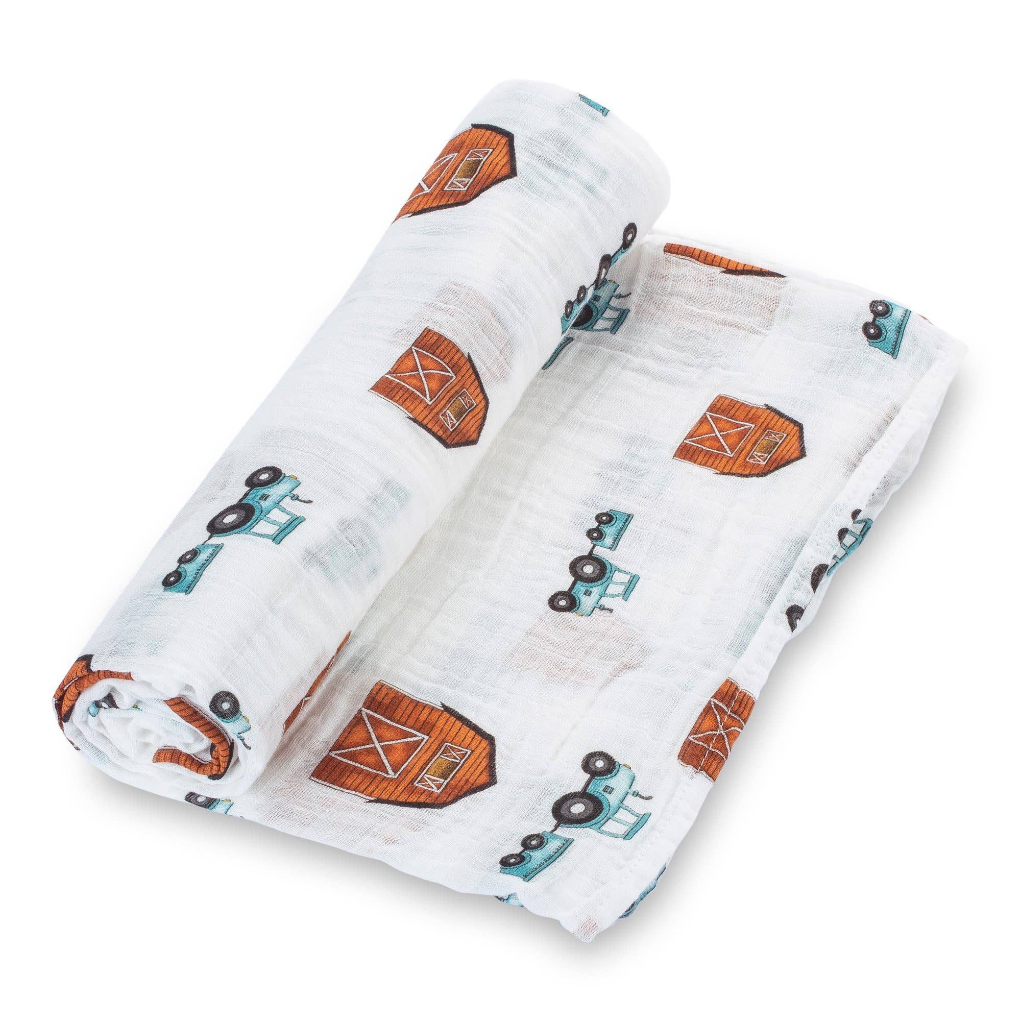 LollyBanks - Wholesale Swaddle - Baby - How We Roll Baby Muslin Swaddle Blanket