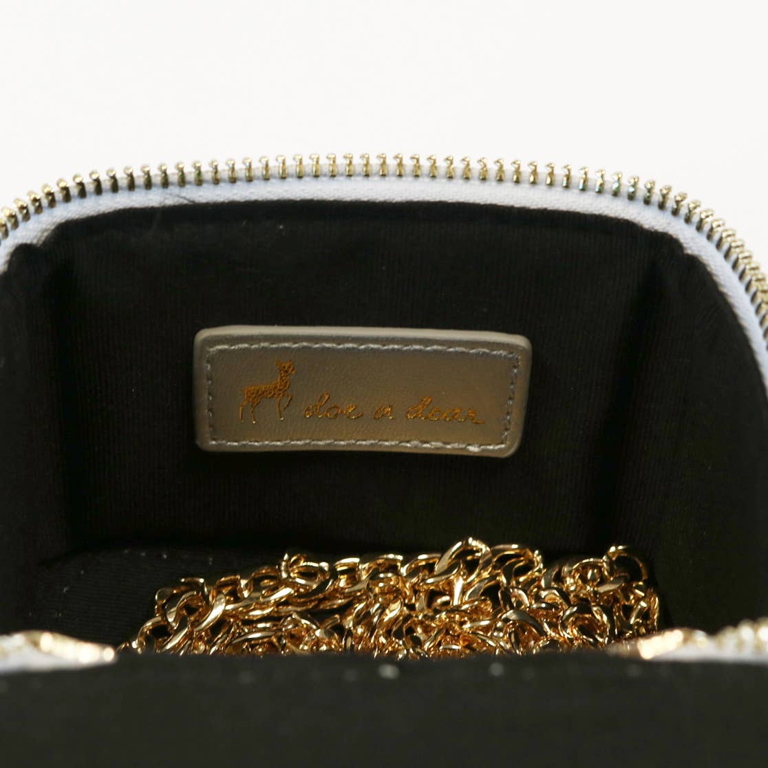 Doe a Dear - Venta al por mayor Accesorio para monedero/bolso - Niños - Bolso acolchado con asa superior y charms P15 B1253 (2 colores)19