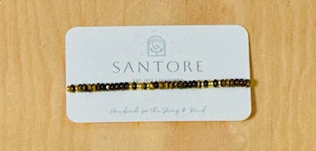 Santore Jewelry Company - Wholesale Beaded Bracelet - Linea Beaded Stretch Bracelet - Ships Carded33