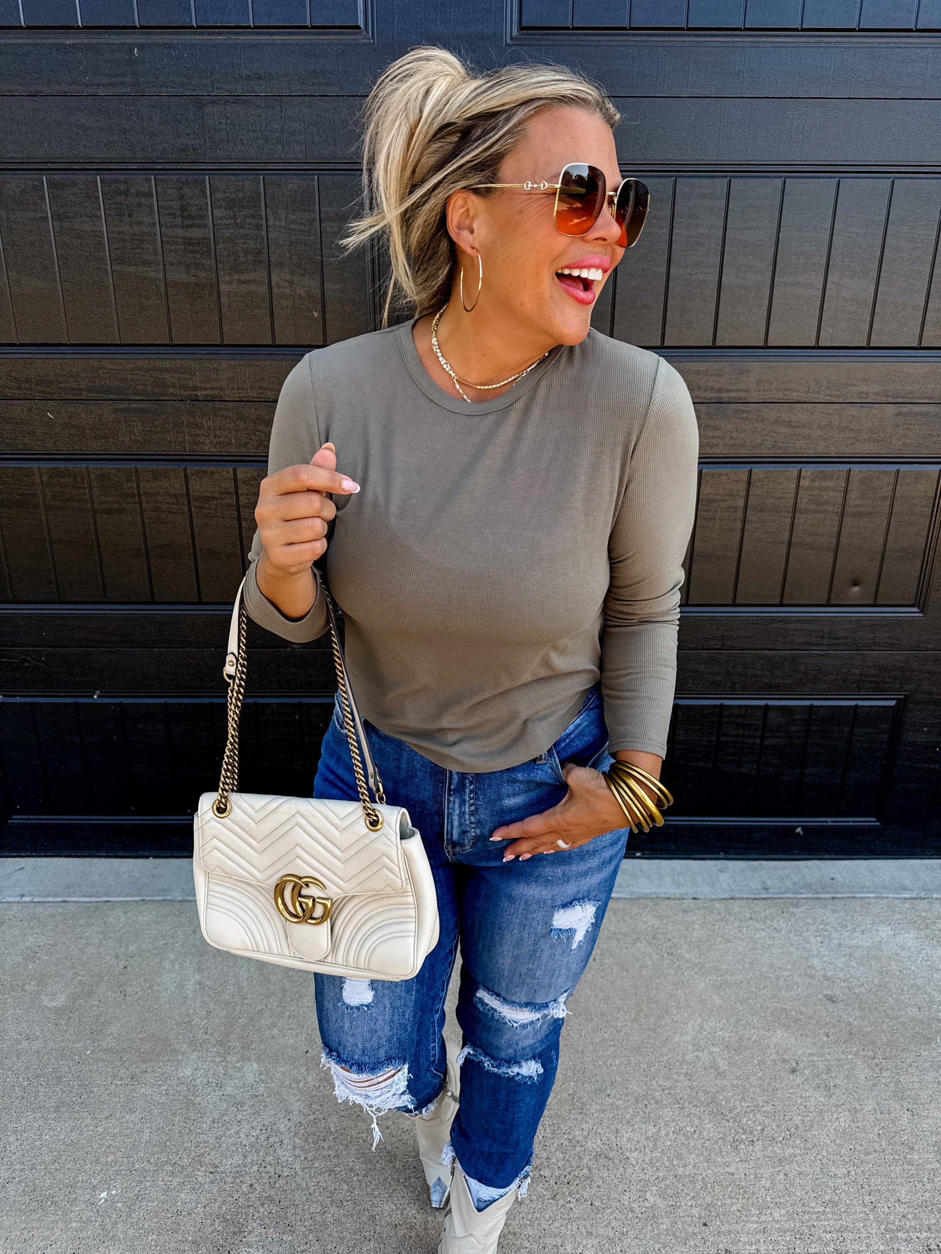 BLAKELEY - Vente Haut en maille – femme - TOP CÔTELÉ À OURLET COURBE ELENA16