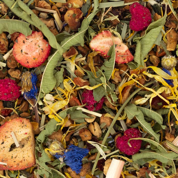 MysteryTea® - Wholesale Loose Tea - Psychedelic - Bulk 1kg (Strawberry Raspberry Herbal Tea)