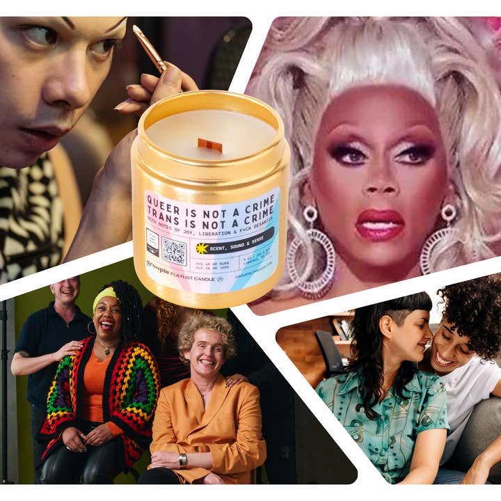 groupie candles - Wholesale Jar/Filled Candle - We Are Not A Crime (PRIDE)