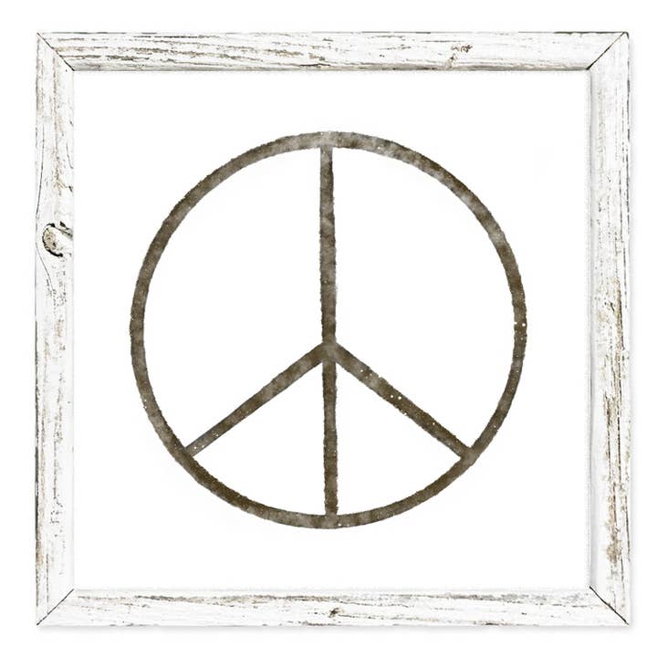 Sweet Gumball Inc. - Wholesale Sign - 'Peace Sign' - Shelf Art