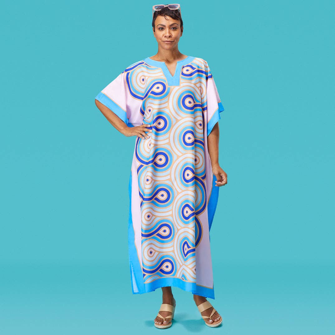 WerkShoppe - Vendita all'ingrosso Caftano - Donna - Copricostume da Spiaggia e Piscina In The Loop Caftan1
