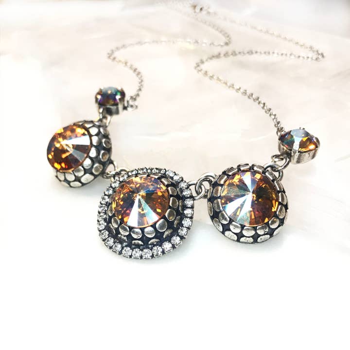 Dauntless Rivoli Necklace for wholesale by Rew Elliott