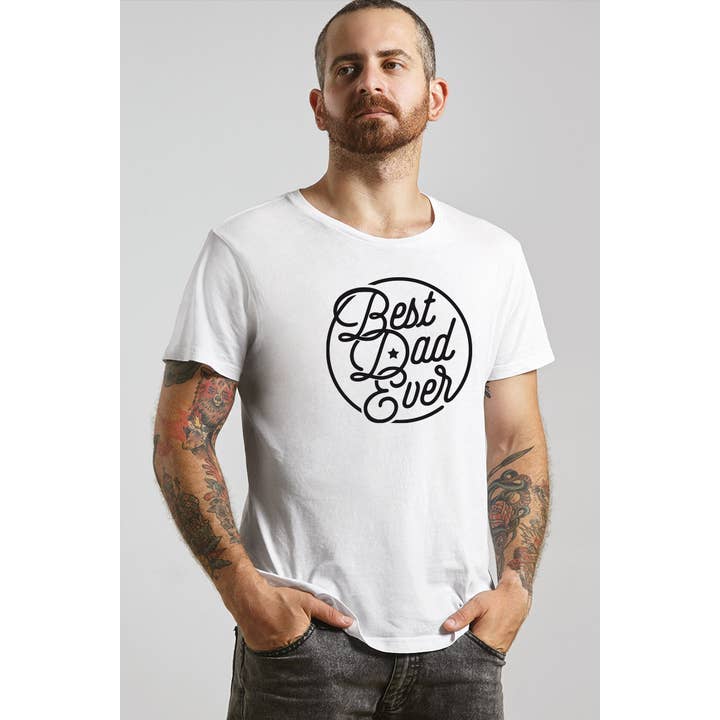 BEST DAD EVER. Perfect Father's Day Gift or Souvenir PB-1284 for wholesale by Polar bee