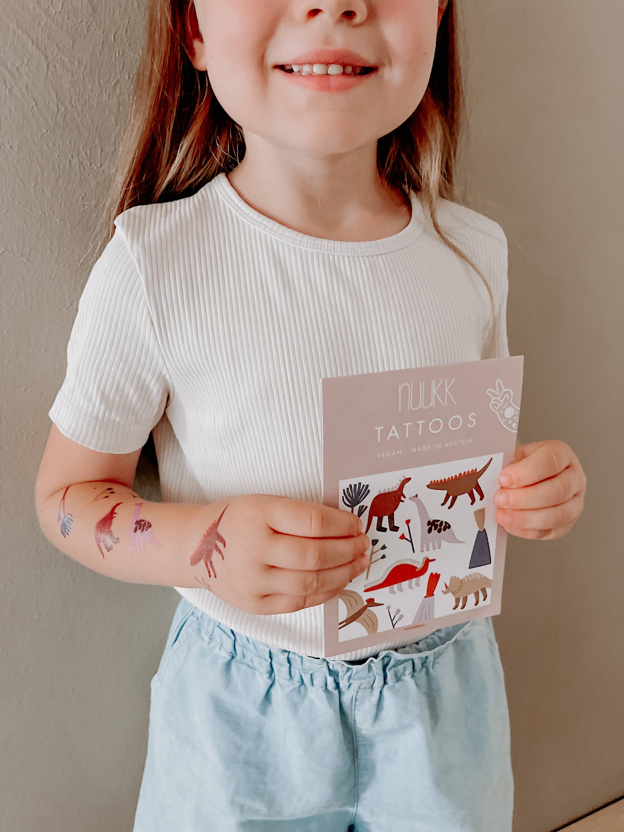 nuukk GmbH - Wholesale Tijdelijke tattoo - Kinderen - Organic Tattoo Dino Crew – kindertattoos van nuukk2