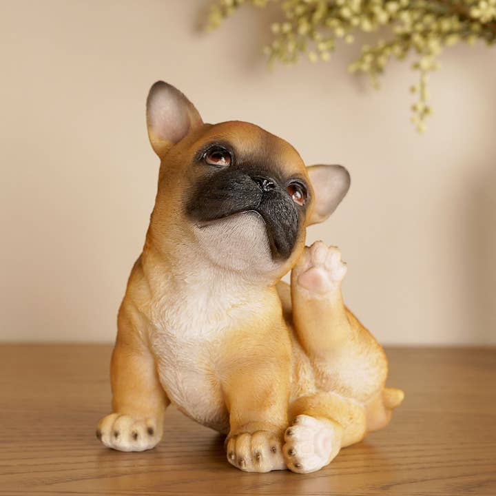 Best Of Breed Resin French Bulldog Puppy - 17cm for wholesale by WIDDOP and Co. US