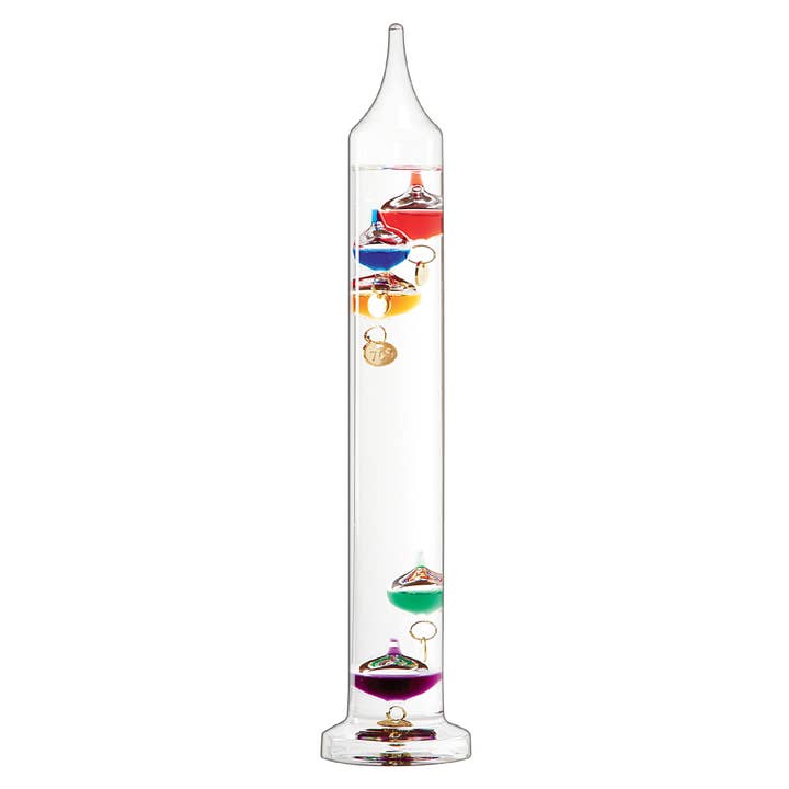Heebie Jeebies - Wholesale Thermometer - Galileo Thermometer 11" Classic Weather Tool