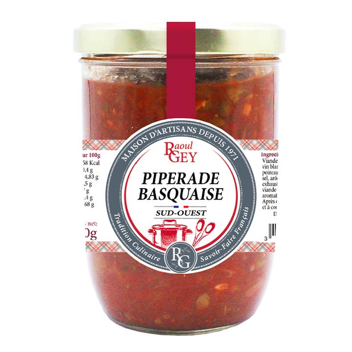 Piperade Basquaise - Maison Raoul Gey - 750g - 12822 for engroshandel hos Maison RGEY