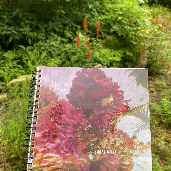 "surrender to love" - series: you are exploding, paper notebook for wholesale by DOEQUO