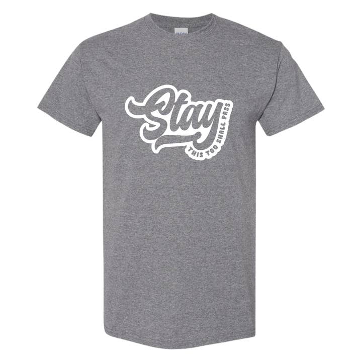 Camisa “Stay” por atacado de Rose and Daisy Gifts
