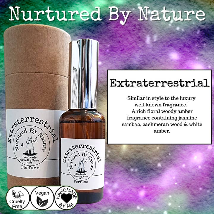 Extraterrestrial Perfume 50ml for wholesale by Nurtured By Nature SFV