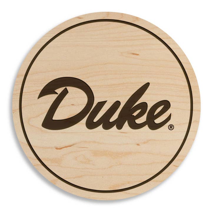 LazerEdge - Wholesale Coasters - Duke University Coaster Duke University Wordmark Coaster1